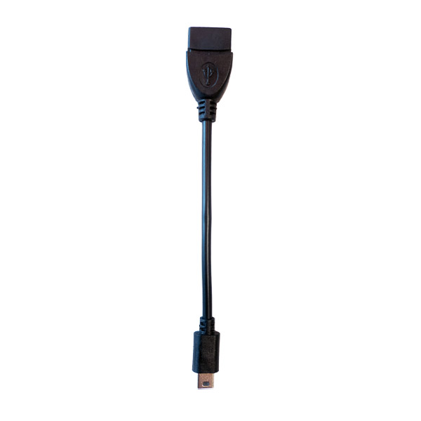 OTG kábel mini USB B - USB A samica