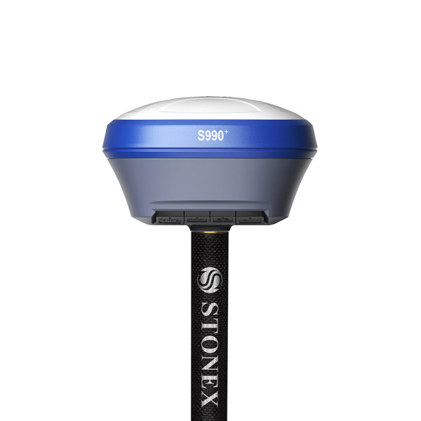 GNSS Stonex S990+ s IMU a kontrolnou jednotkou - kompletná zostava