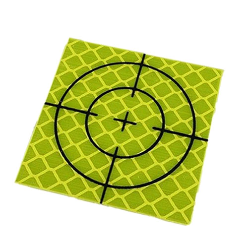 Odrazný štítok žltý - 5 x 5 cm